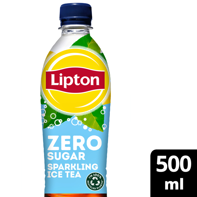 Frisdrank Lipton Ice Tea Sparkling Zero PET 500ml