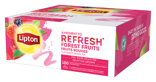 Thee Lipton Refresh forest fruits 100x1.5gr