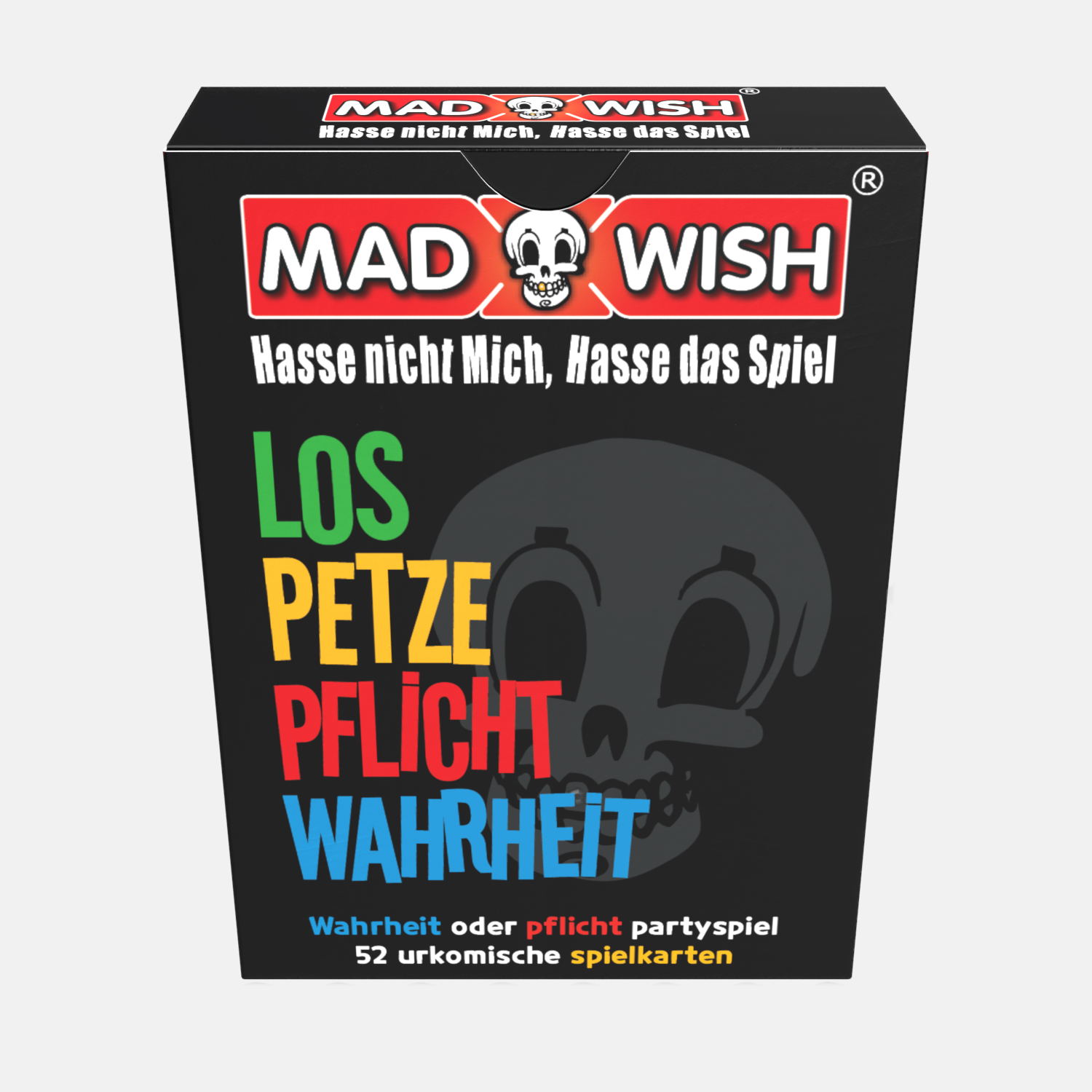 MadWish Cards - Truth or Dare speelkaarten - Drankspel (DE)