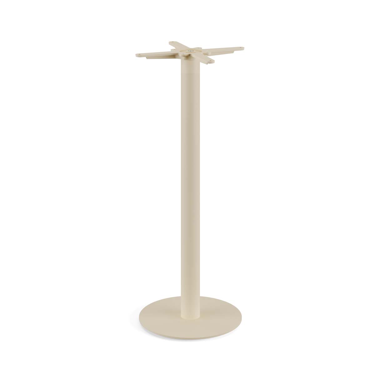 Urban Statafel zand frame + Midnight Marble HPL Ø70 cm