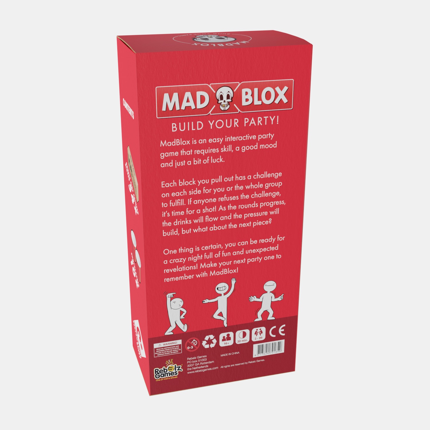 MadBlox - Jenga Drankspel (EN)