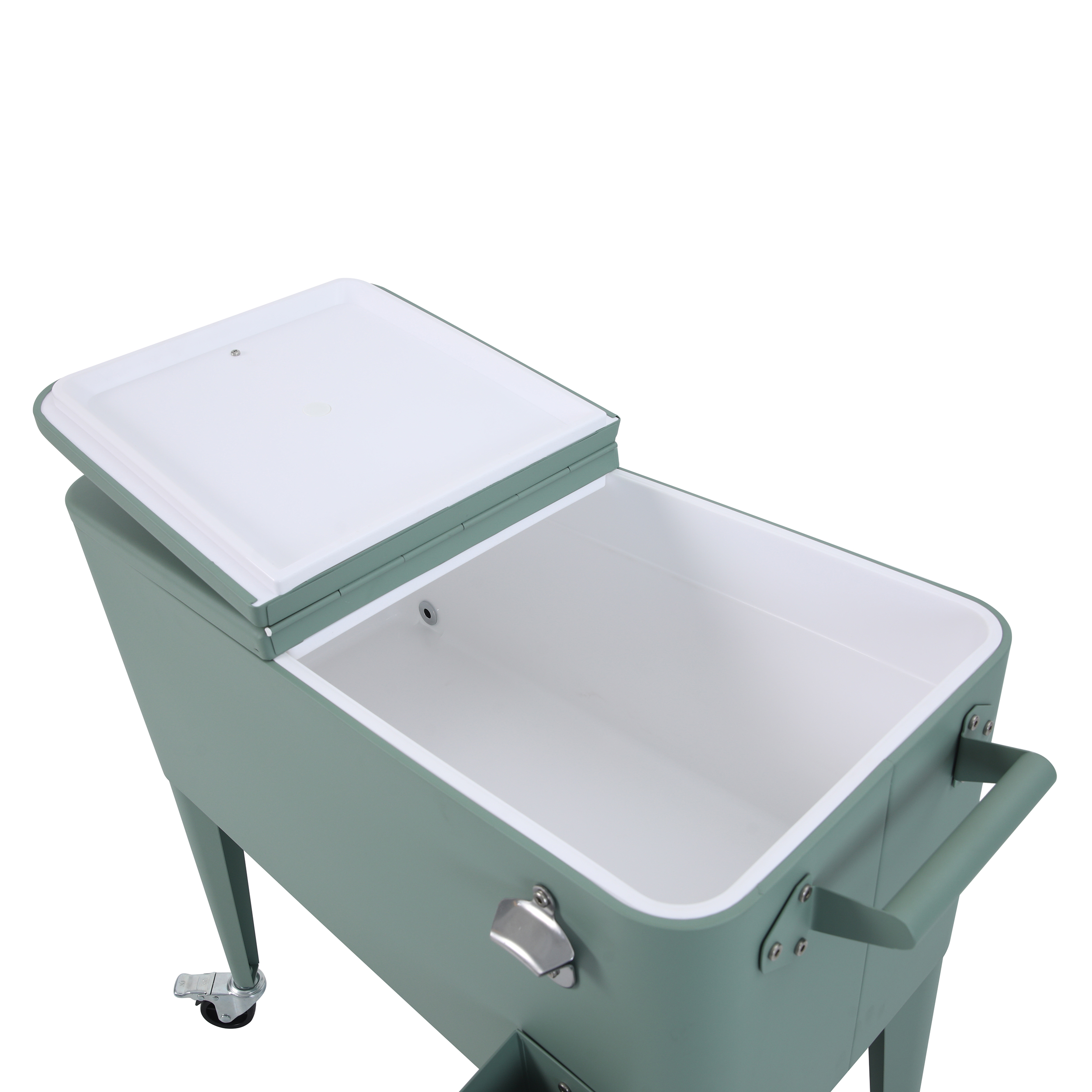 Icy Koelbox met wieltjes - Groen