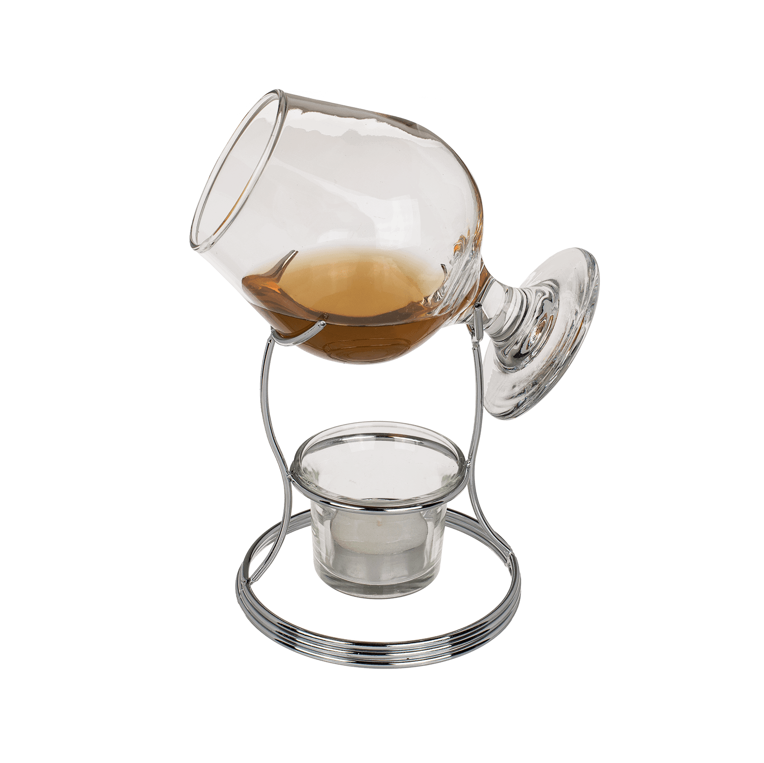 Cognac Verwarmer - Set