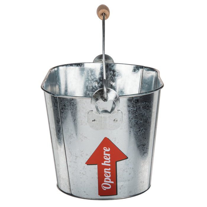 Metalen Ijsemmer - Cold Beer - Ovaal