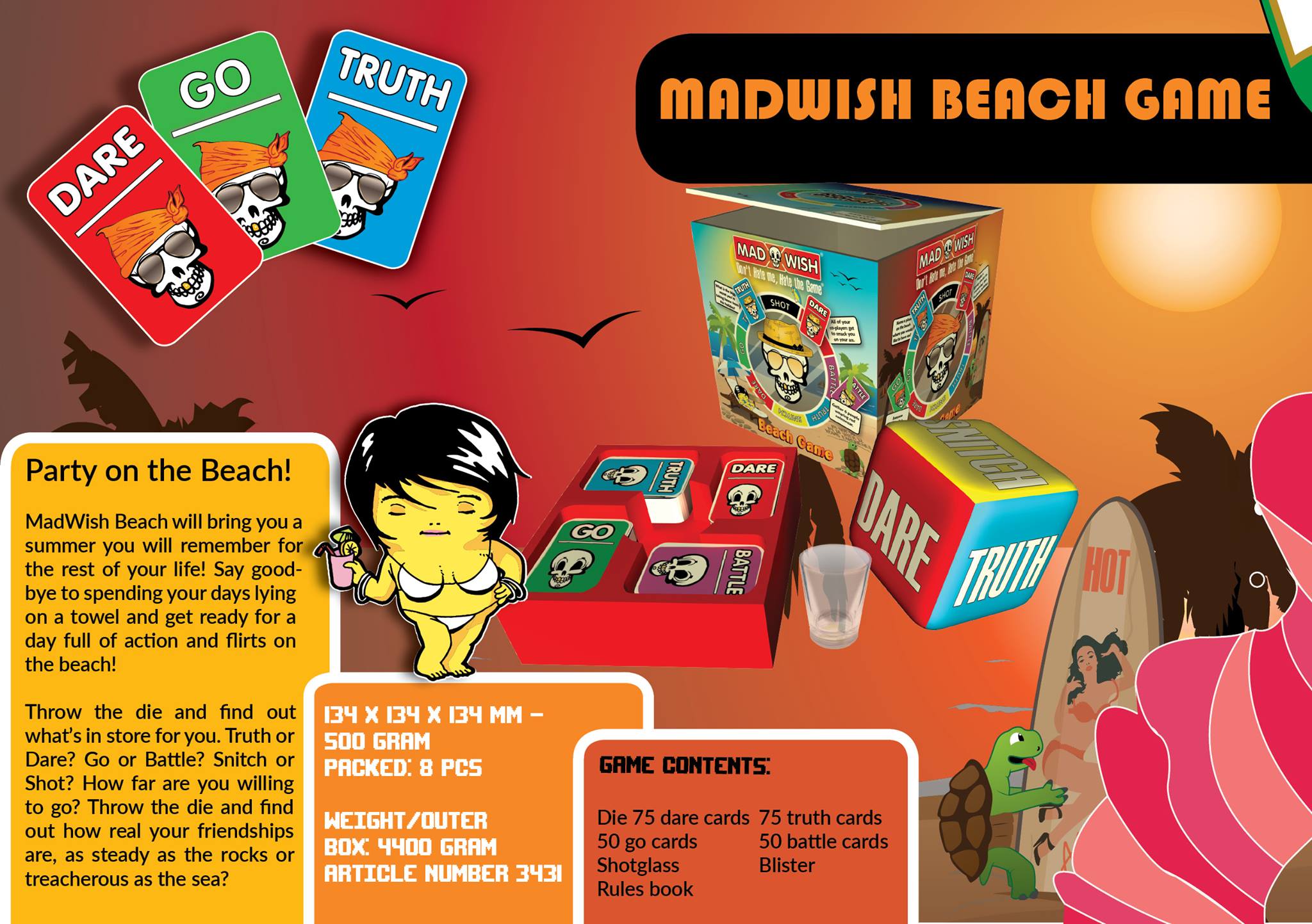 MadWish Beach Game - Drankspel (EN)