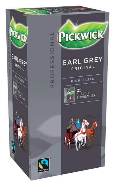 Thee Pickwick Fair Trade earl grey 25x2gr