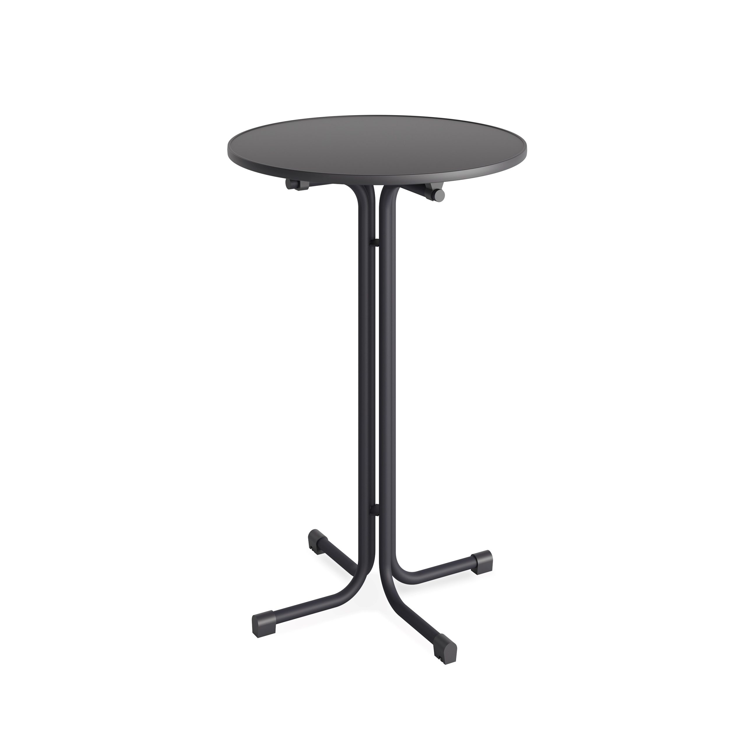 Berlin Statafel Antraciet Ø 80 cm, P15380
