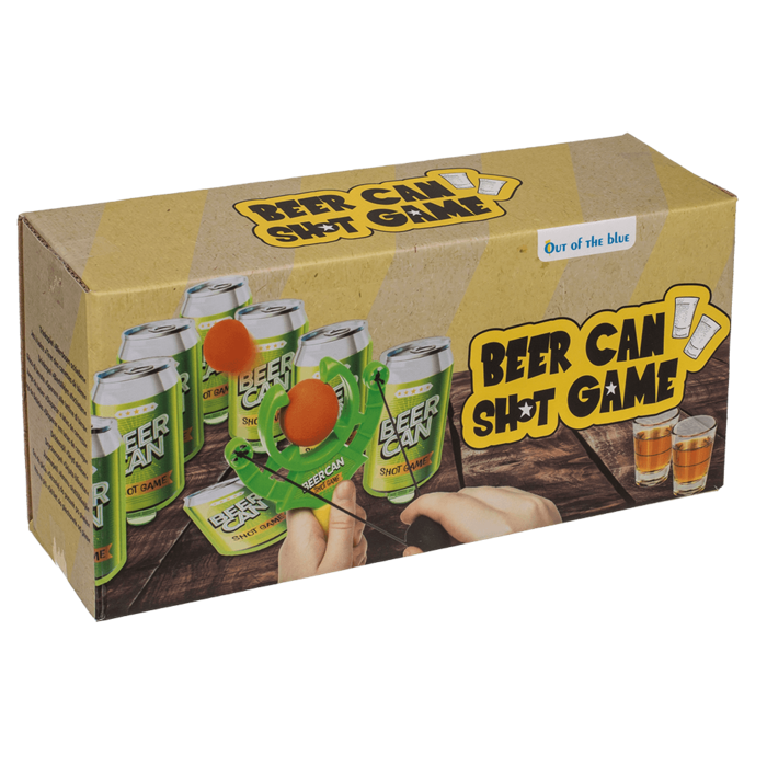 Beer Can Shot Game - Drankspel