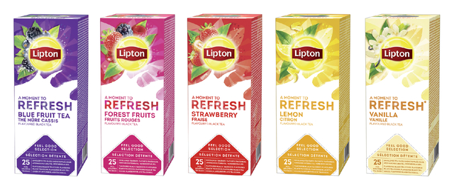 Thee Lipton Refresh forest fruits 25x1.5gr