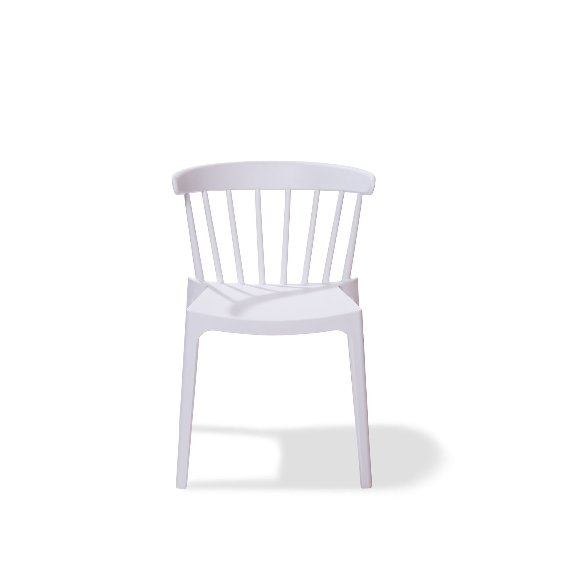 Windson Stapelstoel Wit, Polypropyleen, 54x53x75cm (LxBxH), 50901