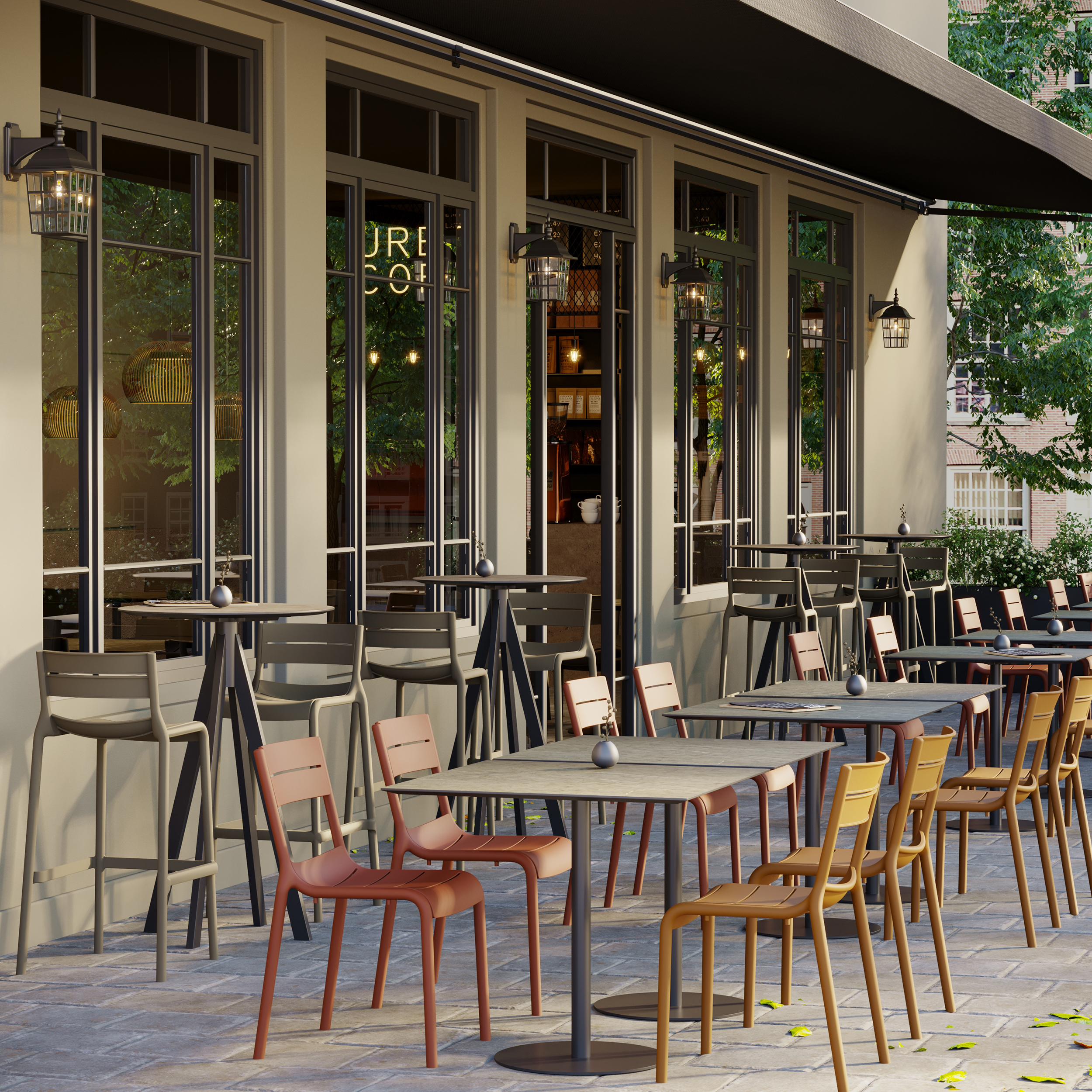 Urban Tafelonderstel laag zand