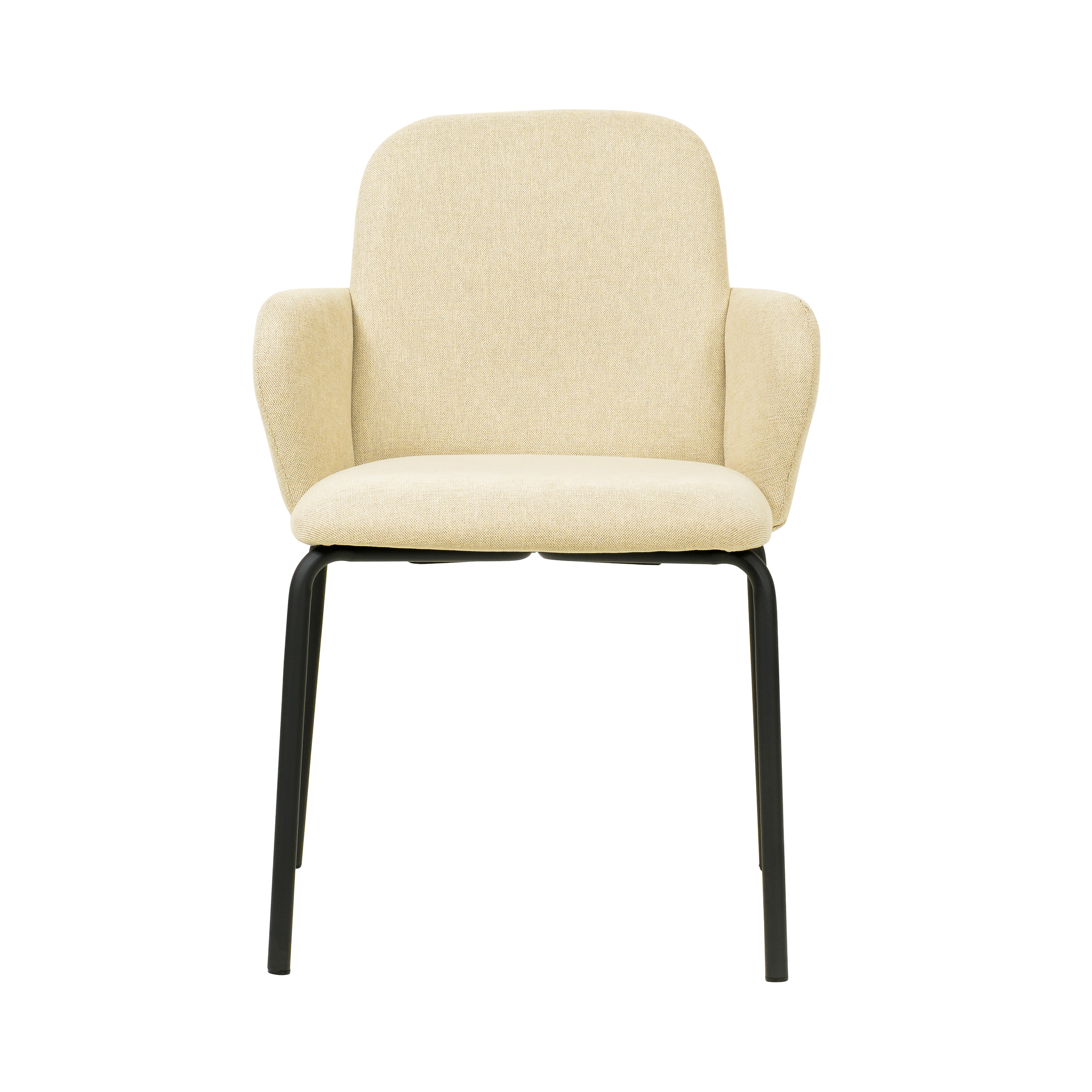 Paddy Stapelbare stoel gestoffeerd - Beige
