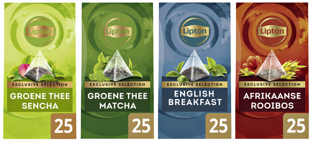 Thee Lipton Exclusive groene thee sencha 25x2gr