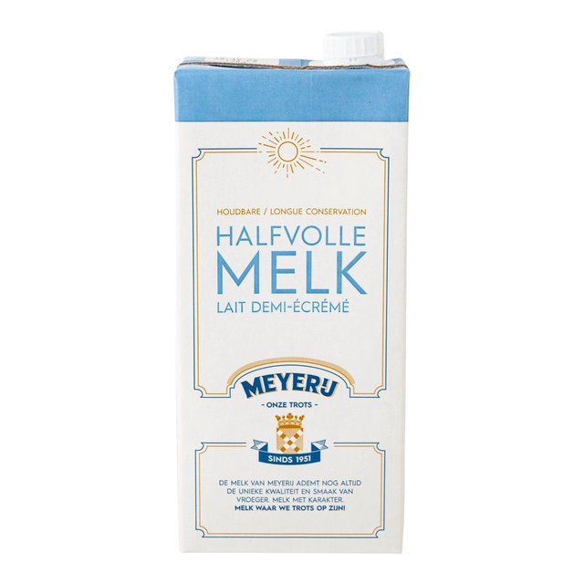 Melk Meyerij halfvol lang houdbaar 1 liter