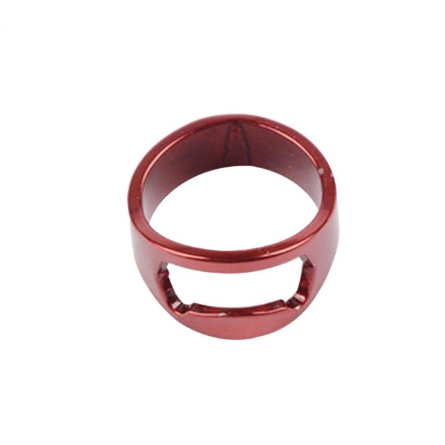 Bieropener Ring - Rood