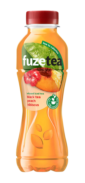 Frisdrank Fuzetea peach hibiscus PET 400ml