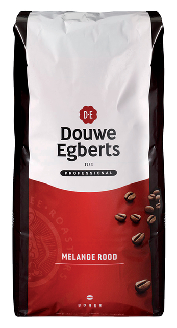 Koffie Douwe Egberts bonen Melange Rood 3kg