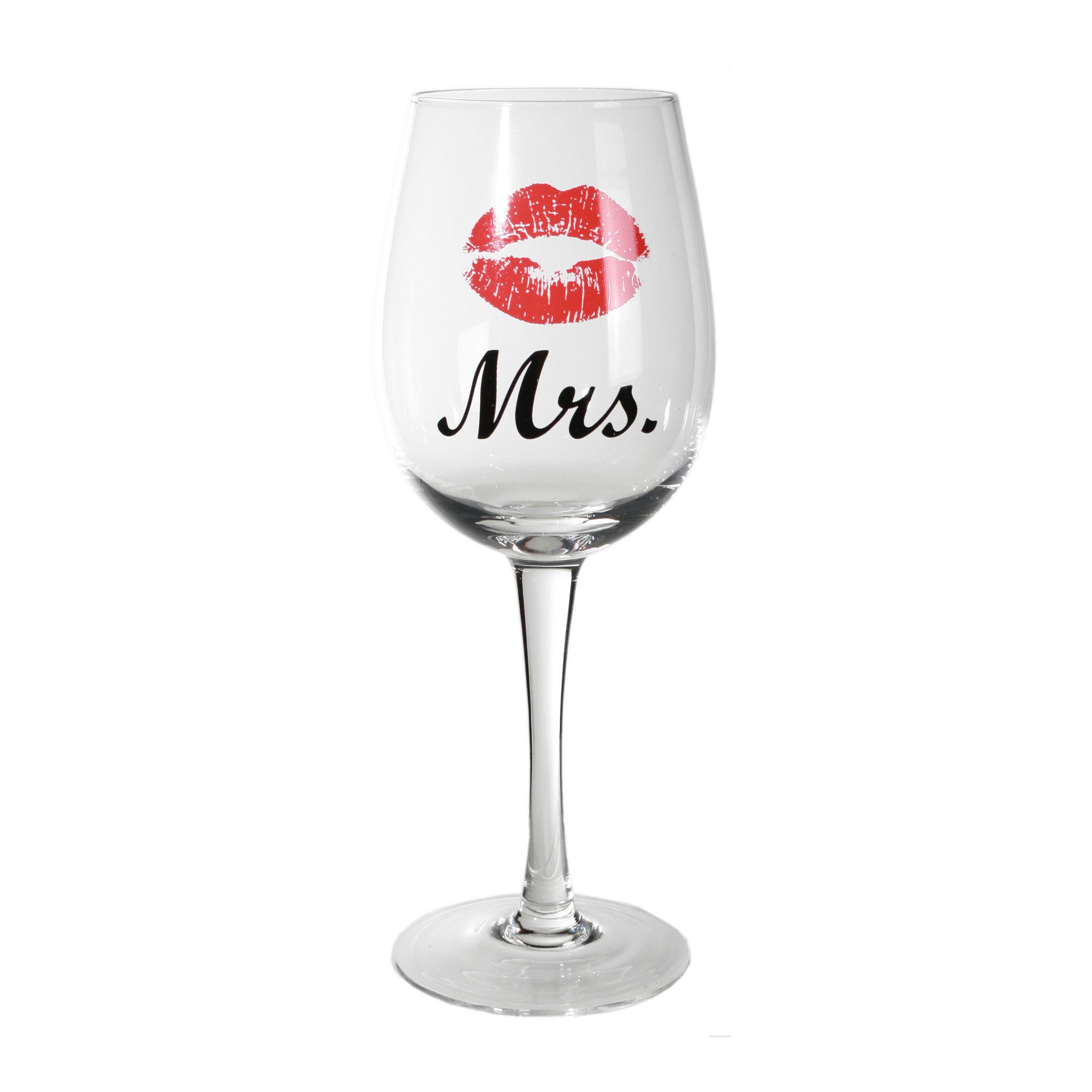 Wijnglazen Set - Mr. & Mrs. - 2 stuks - 430ml
