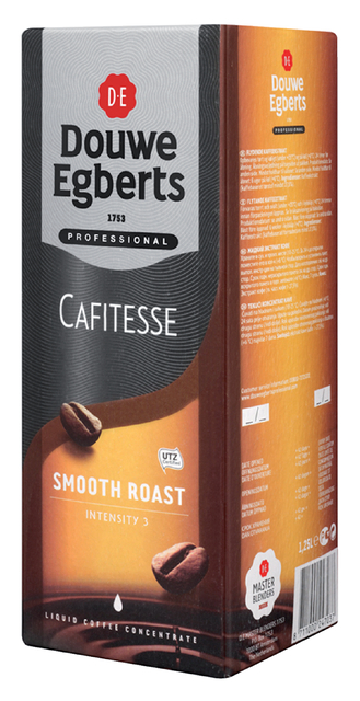 Koffie Douwe Egberts Cafitesse smooth roast 125cl