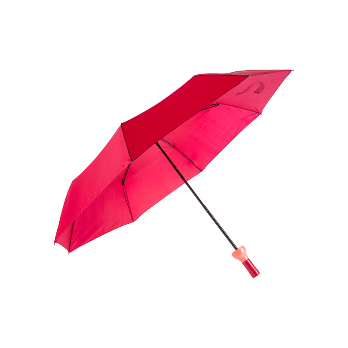Opvouwbare paraplu - Roséfles - Zakformaat