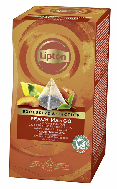 Thee Lipton Exclusive perzik mango 25x2gr