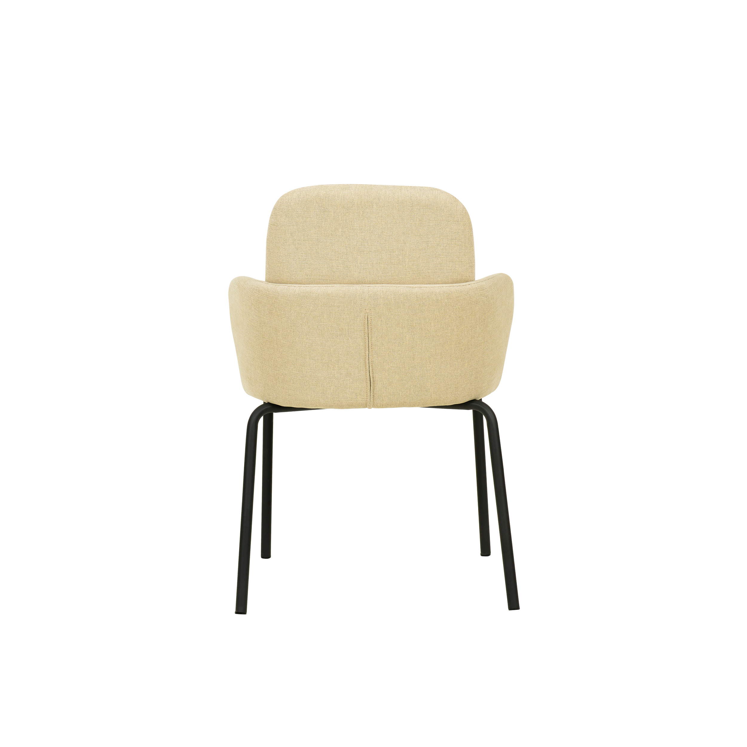 Paddy Stapelbare stoel gestoffeerd - Beige