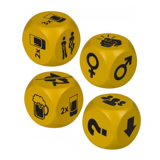 Drank dobbelstenen - Drankspel - Tipsy Dice - Set van 2 Drank dobbelstenen - Drankspel - Tipsy Dice - Set van 2