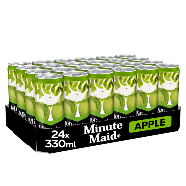 Frisdrank Minute Maid appelsap blik 330ml