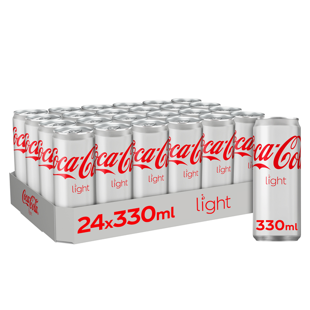 Frisdrank Coca Cola Light blik 330ml