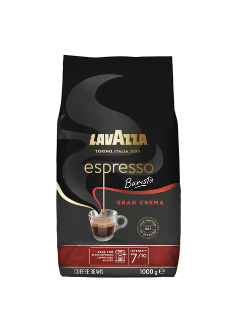 Koffie Lavazza espresso bonen Barista Gran Crema 1kg