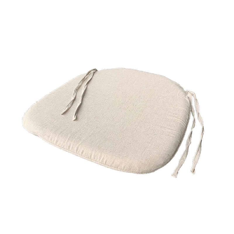 Kussen voor Crossback (bar)stoel, ecru, gewatteerd, 46x45x2cm (LxBxH), 50100CSHN