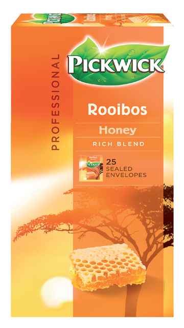 Thee Pickwick rooibos honey 25x1.5gr