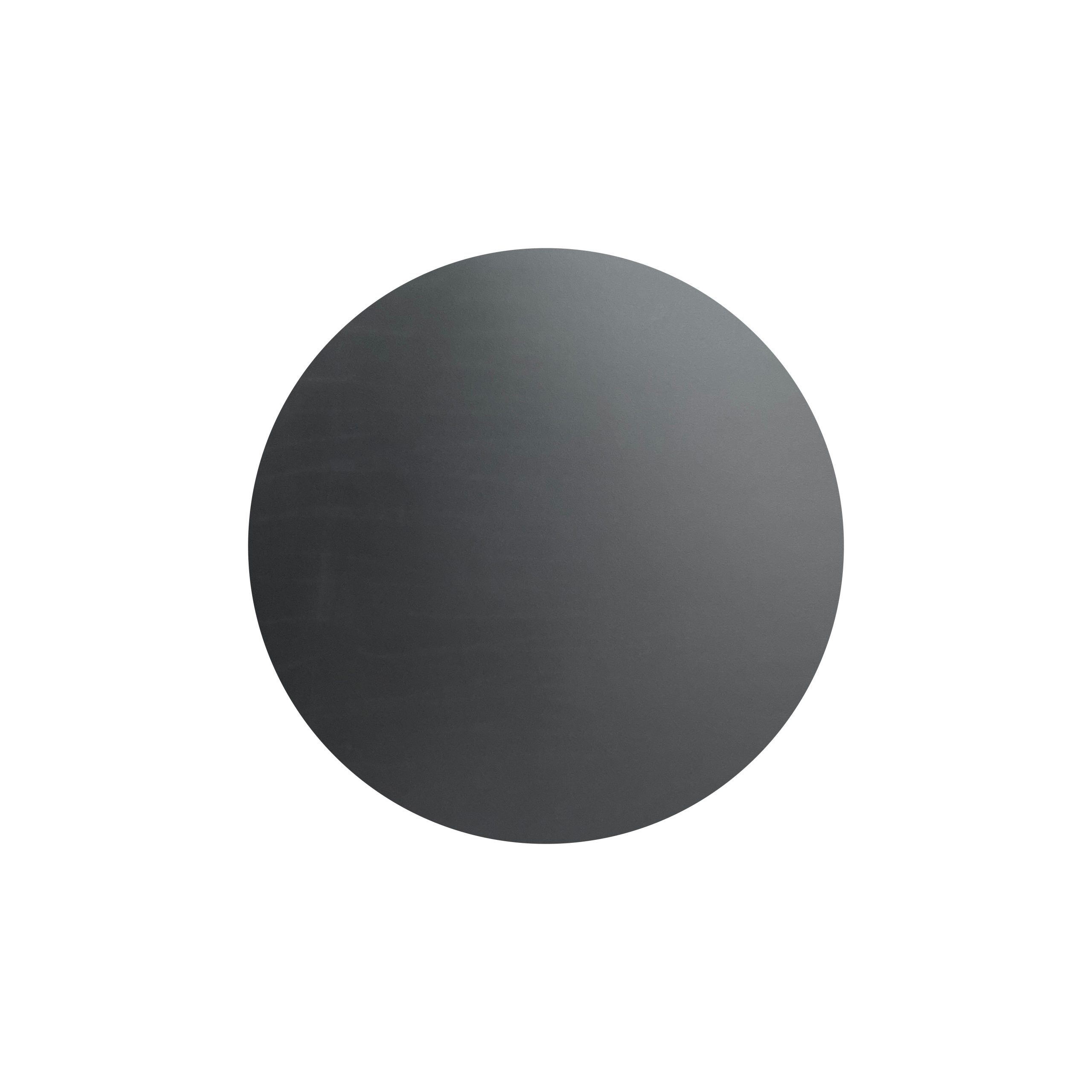 HPL Tafelblad Zwart Ø70 cm