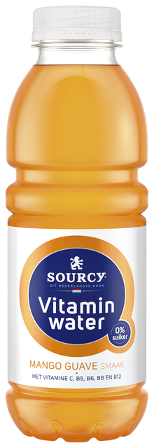 Water Sourcy vitamin mango/guave fles 0.5l