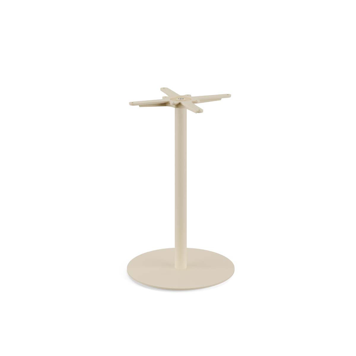 Urban Terrastafel zand frame + Galaxy Marble HPL Ø70 cm