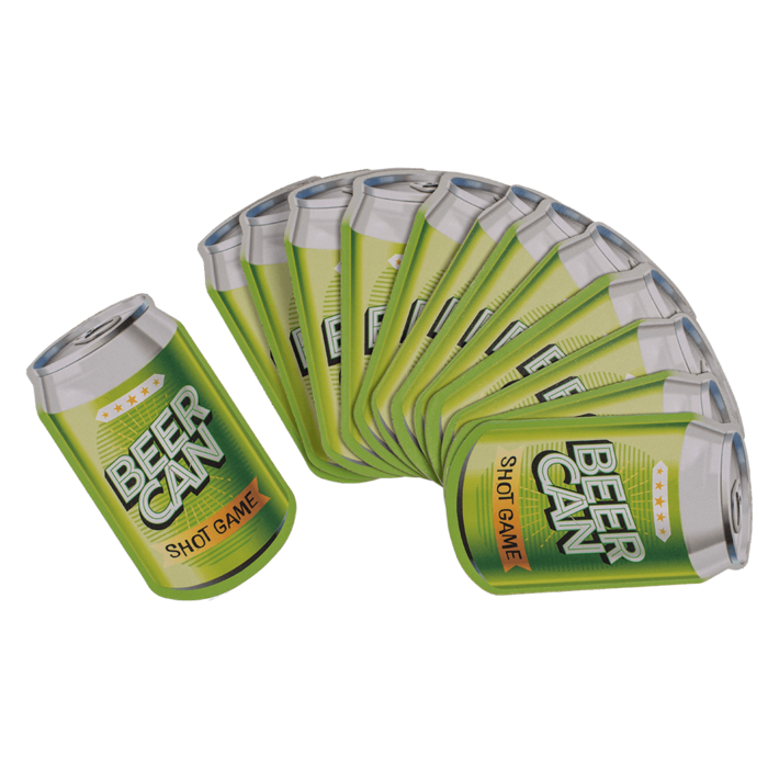 Beer Can Shot Game - Drankspel