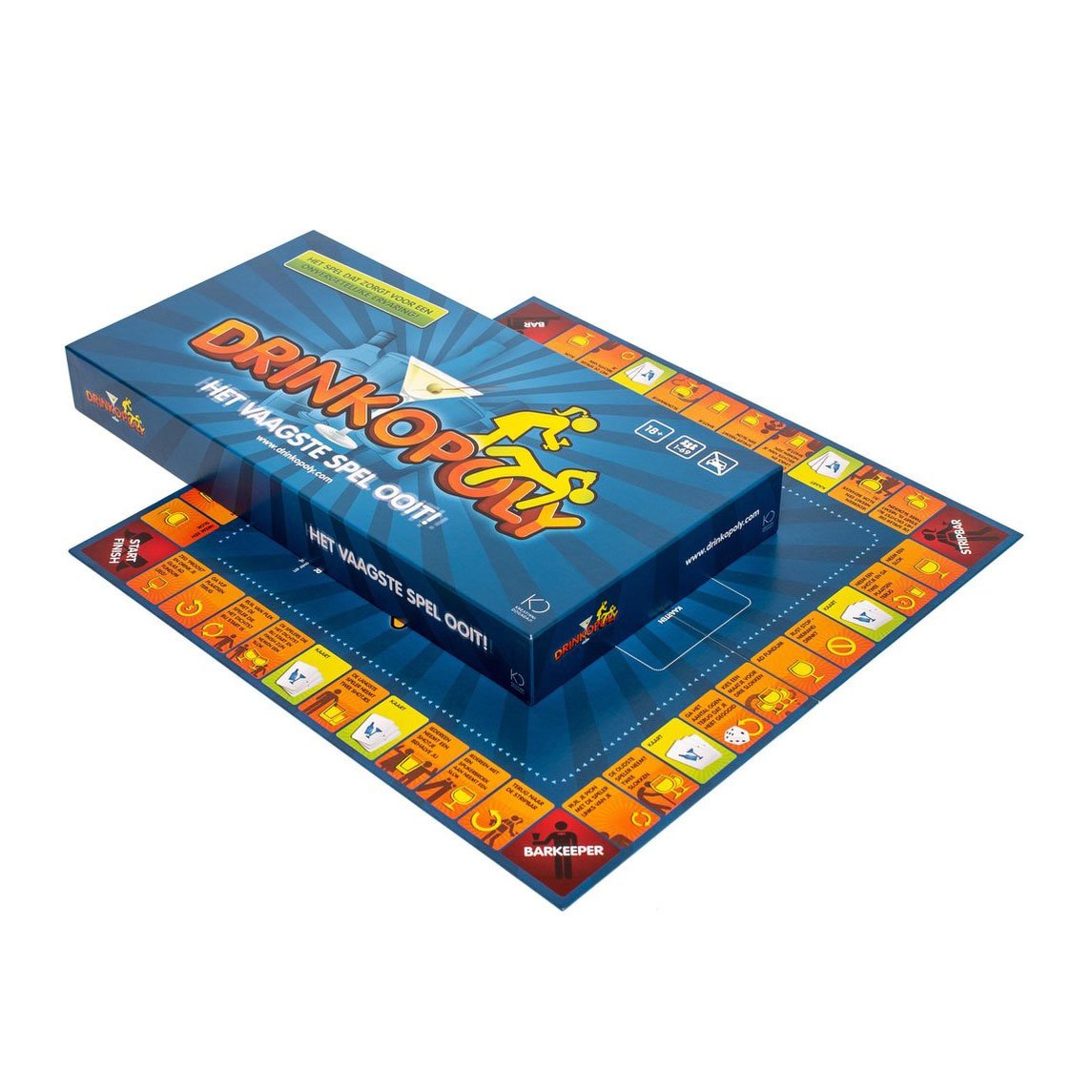 Drinkopoly - Het vaagste spel ooit - Drankspel (NL)