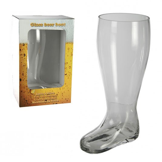 XXL Bierlaars - 2L - Glass Beer Boot