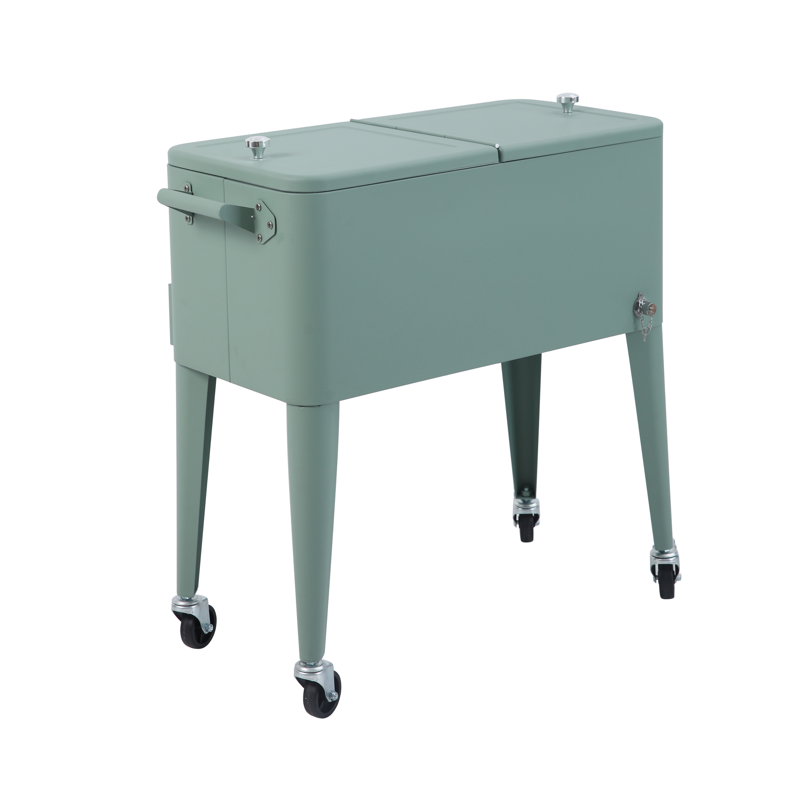 Icy Koelbox met wieltjes - Groen