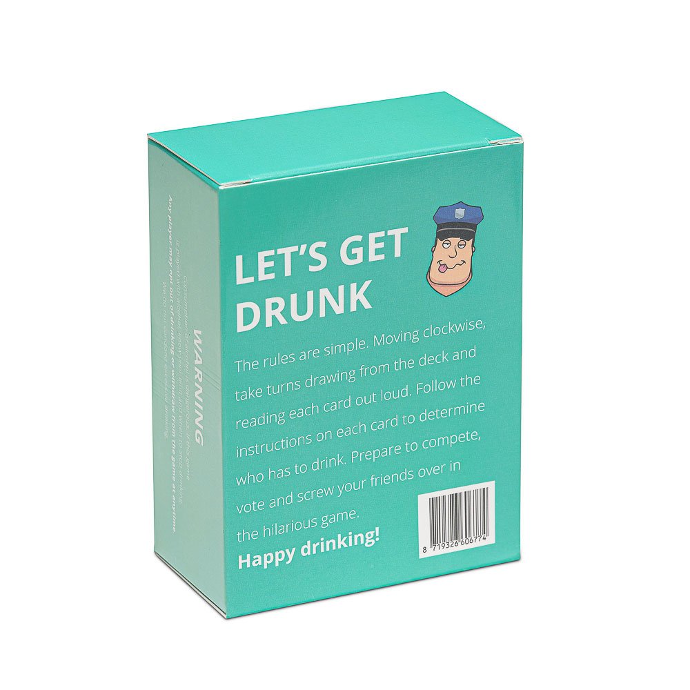 Let's Get Drunk - Drankspel - 88 kaarten