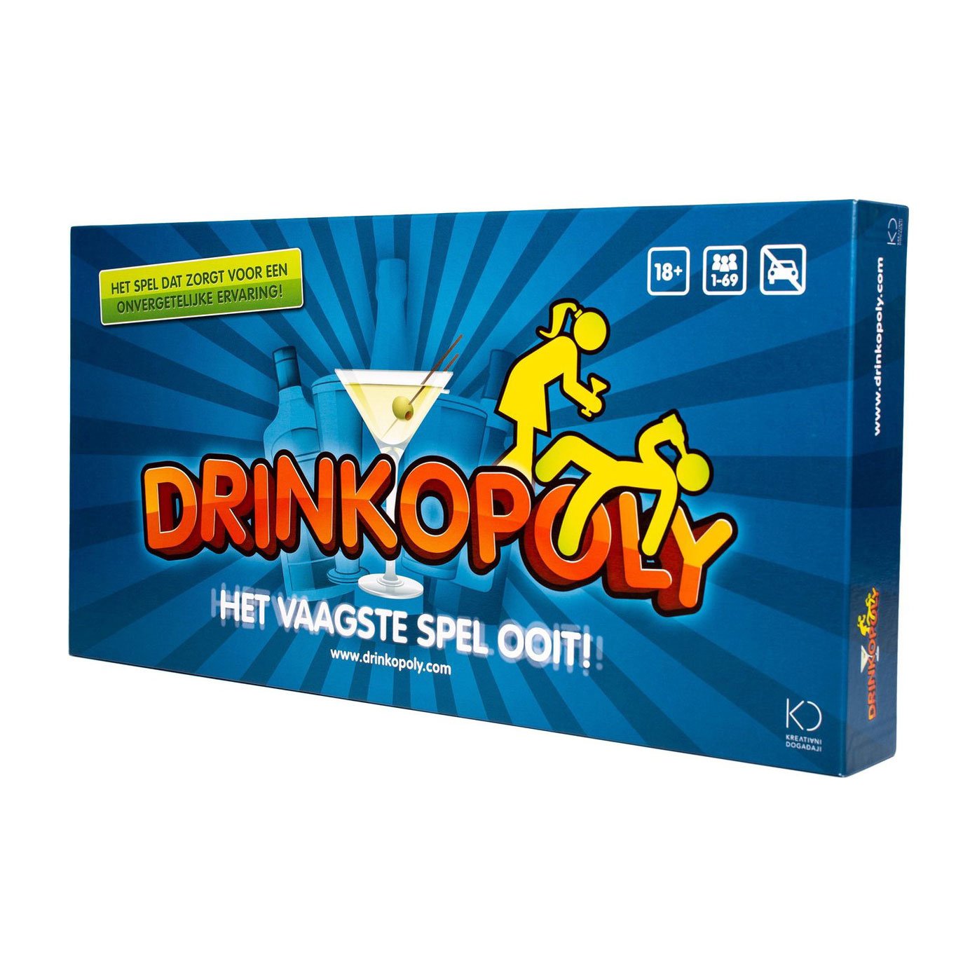 Drinkopoly - Het vaagste spel ooit - Drankspel (NL)