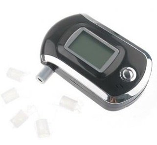Digitale Alcohol Tester - AT6000 - Set met mondstukjes