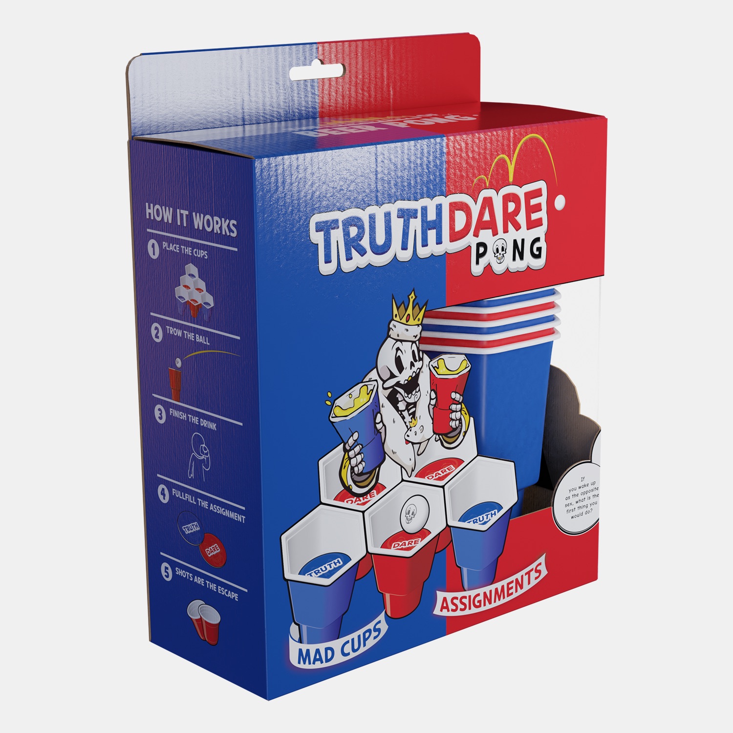 TruthDarePong - Drankspel (EN)