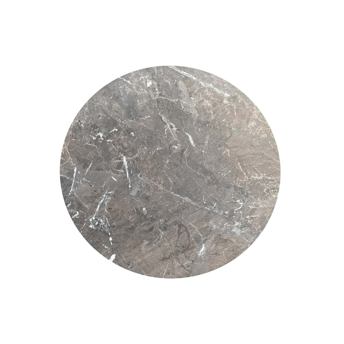 Urban Terrastafel zand frame + Galaxy Marble HPL Ø70 cm