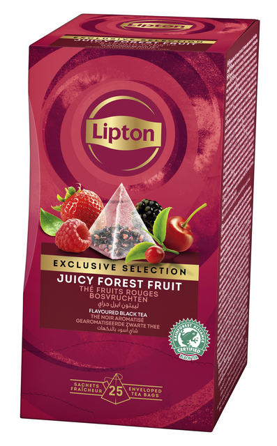 Thee Lipton Exclusive bosvruchten 25x2gr