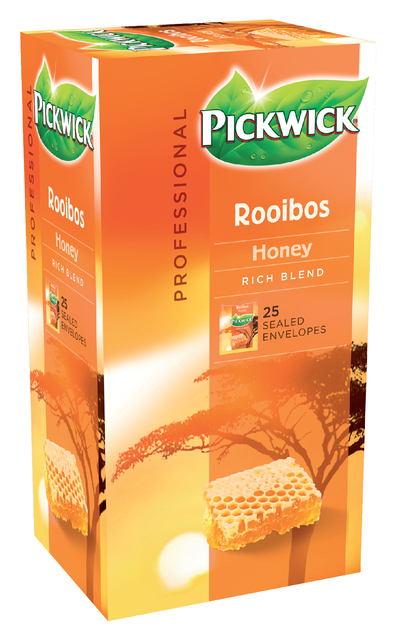 Thee Pickwick rooibos honey 25x1.5gr